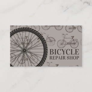 Fietsreparatie Shop Onderdelen & Accessoires Visitekaartje