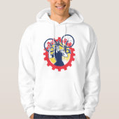 Fietsreparatieservices cyclist Hoodie (Voorkant)