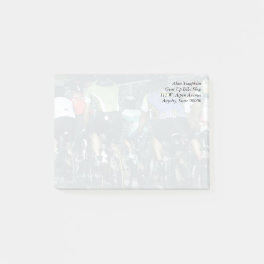 Fietsriemen Post-it® Notes (Voorkant)