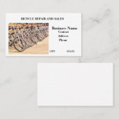 Fietsrit Spokes pedaal "Handvat Bar" verhuur Visitekaartje (Voorkant / Achterkant)