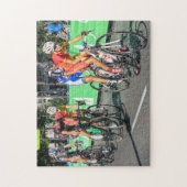Fietsronde de France Race Jigzaag Puzzle Legpuzzel (Verticaal)