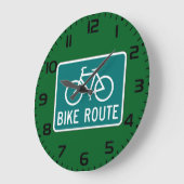 Fietsroutebord Fietspad Fietsroute Grote Klok (Hoek)