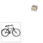 fietsrubber stempel (Gestempeld)