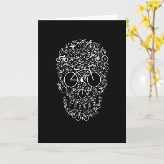 Fietsschedel Kaart (Gele Bloem)