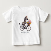 Fietsshirt met zebra (Voorkant)