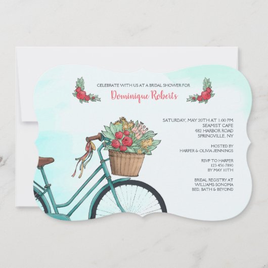 Fietssieraden Uitnodiging (Voorkant)