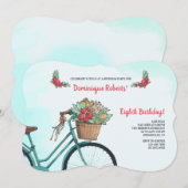 Fietssieraden Uitnodiging (Voorkant / Achterkant)