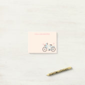 Fietsspreuk Het leven is een mooie rit Post-it® Notes (Op bureau)