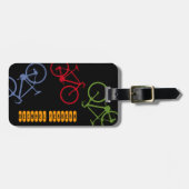 fietsster bagagelabel (Voorkant horizontaal)