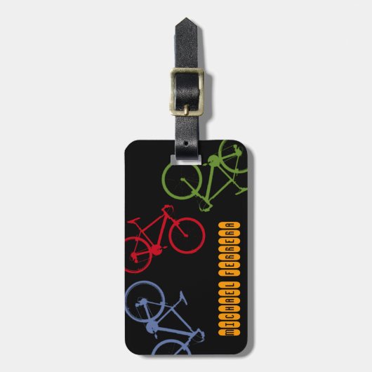 fietsster bagagelabel (Voorkant verticaal)