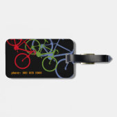 fietsster bagagelabel (Achterkant horizontaal)