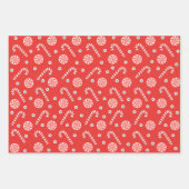 Fietsster Kerstmis Inpakpapier Vel (Voorkant 2)