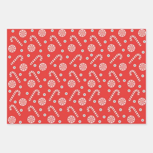 Fietsster Kerstmis Inpakpapier Vel (Voorkant 2)