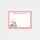 Fietsster Kerstmis Post-it® Notes (Voorkant)