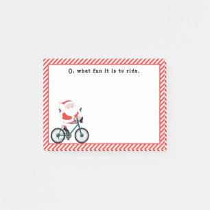 Fietsster Kerstmis Post-it® Notes