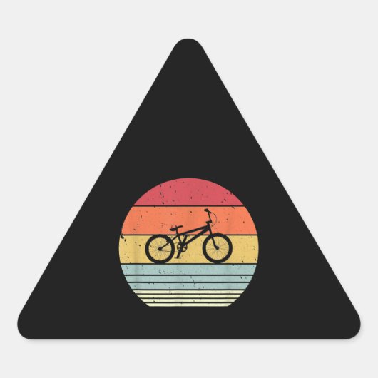 Fietsstijl BMX Rider Sticker (Voorkant)