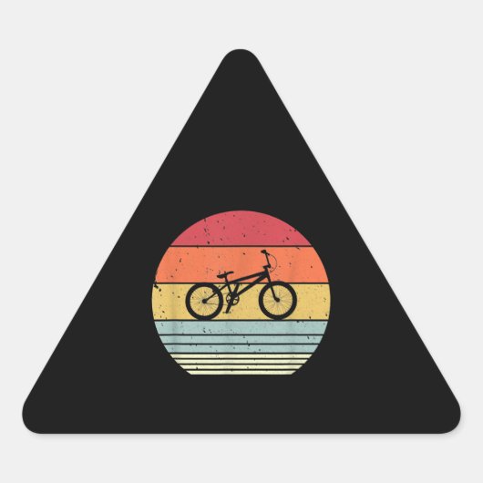 Fietsstijl BMX Rider Sticker (Voorkant)