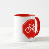 Fietsstop mok (Voorkant rechts)