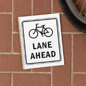 Fietsstrook vooruit bord Fietsveiligheid Planner