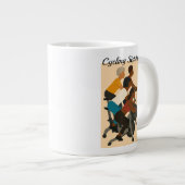 Fietssurfers Grote Koffiekop (Voorkant rechts)