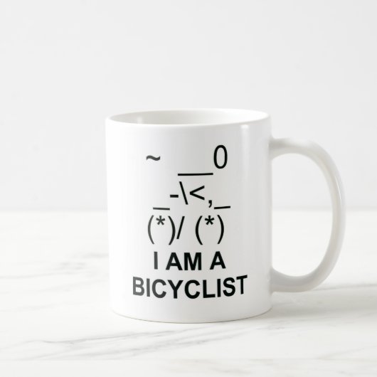 fietssymbool koffiemok (Rechts)