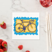 Fietssymbool Papieren servetten (Insitu)