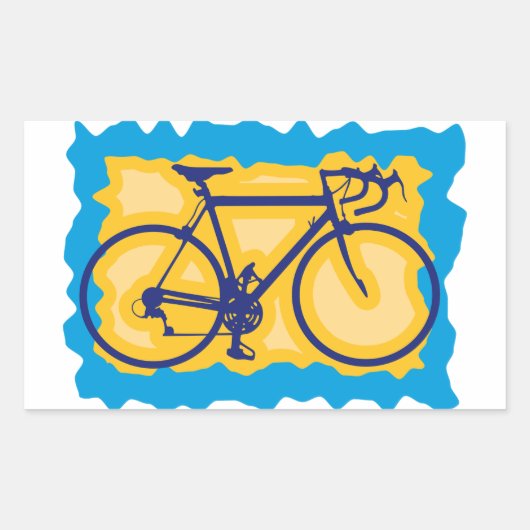 Fietssymbool Stickers (Voorkant)
