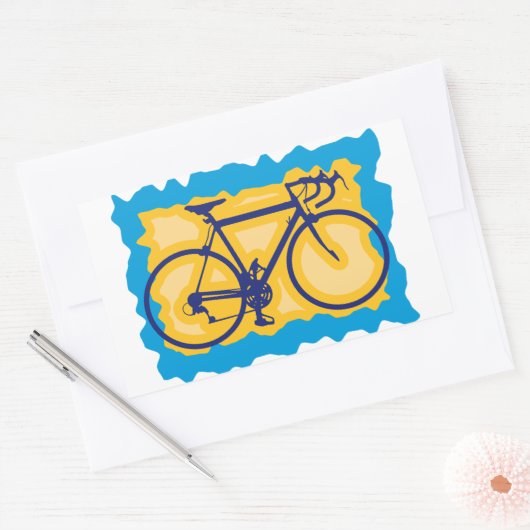 Fietssymbool Stickers (Envelop)