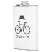 Fietstas voor woon-werkverkeer heupfles (Links)