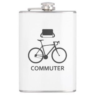 Fietstas voor woon-werkverkeer heupfles