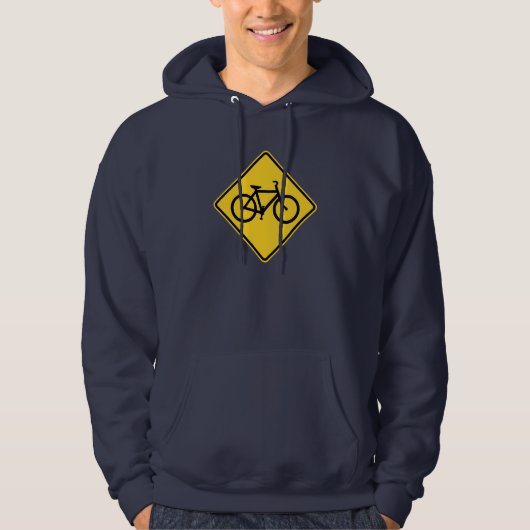 Fietsteken, fietsen hoodie (Voorkant)