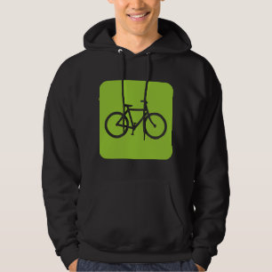 Fietsteken - Martiaans groen Hoodie