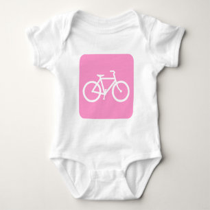 Fietsteken - Roze Romper