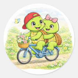 Fietstocht Datum Ronde Sticker