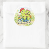 Fietstocht Datum Ronde Sticker (Tas)