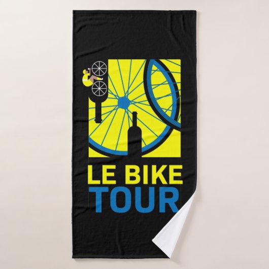 Fietstocht Kunst Badhanddoek (Badhanddoek)
