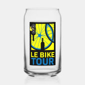 Fietstocht Kunst Blikvorm Glas (Achterkant)