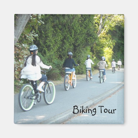 Fietstocht Magneet (Voorkant)