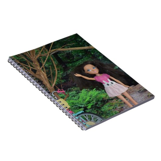 Fietstocht naar het bos notitieboek (Rechterzijde)