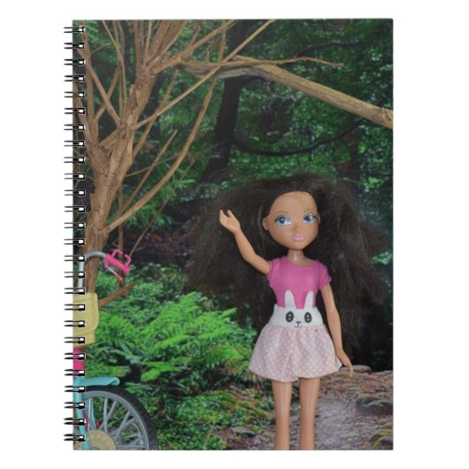 Fietstocht naar het bos notitieboek (Voorkant)