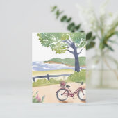 Fietstocht over het eiland | Martha's Vineyard Wat Briefkaart (Staand voorkant)