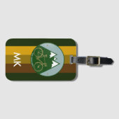 Fietstochten Bagagelabel (Voorkant (horizontaal))