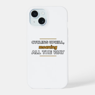 Fietstochten Bergop, Steeds Mopperend Hoesje iPhone 15 Case