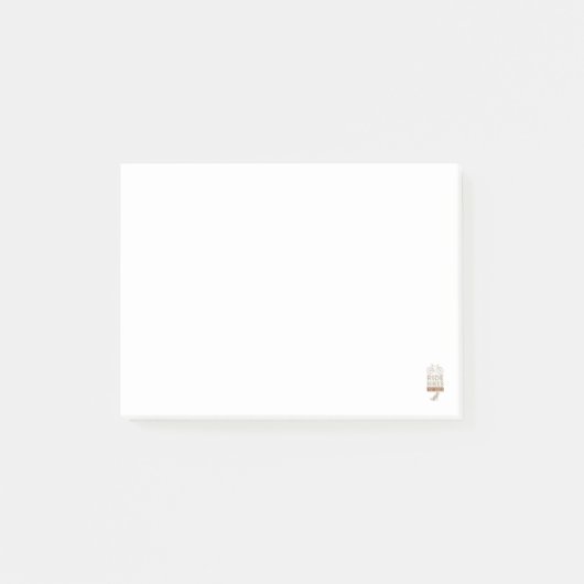 Fietstochten Honden Grappige Fietsende Hondenvrien Post-it® Notes (Voorkant)