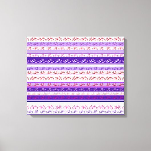 fietstrepen, decor canvas afdruk (Voorkant)