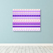 fietstrepen, decor canvas afdruk (Insitu (Houten vloer))