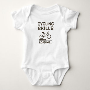 Fietsvaardighedenbelasting Schattigee fietser Romper