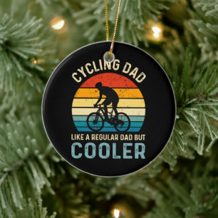 Fietsvader   Fietser   Cycoloog   avontuur Keramisch Ornament