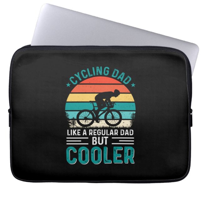 Fietsvader Laptop Sleeve (Voorkant)