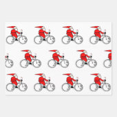 Fietsvakantie cadeaupapier (Voorkant 3)